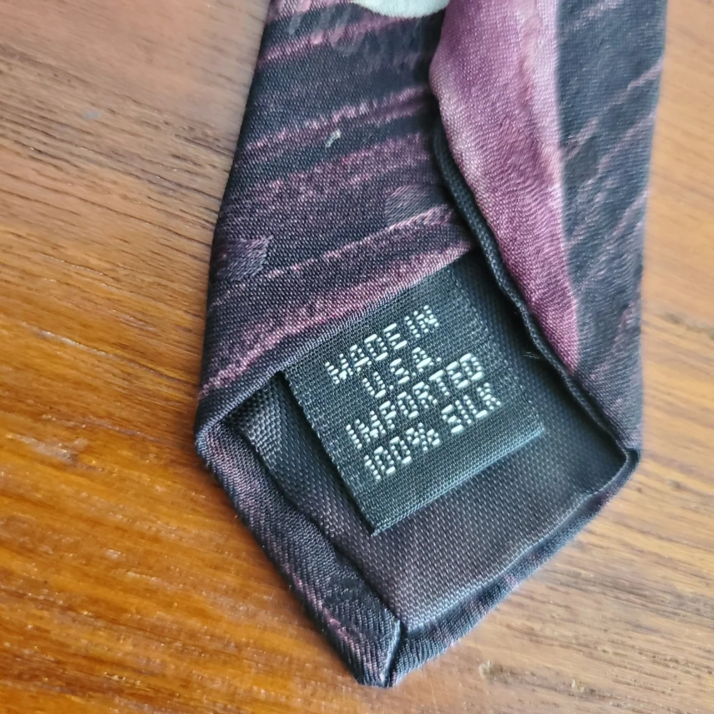Vodka advertising vintage mens tie